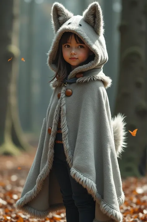 Cute wolf cape