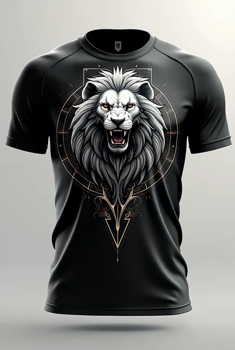 a modern sports t-shirt,   dont le design est.  The drawings would be like the lions of Judas 