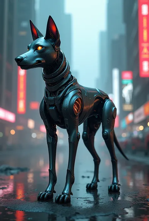 A cyber dog