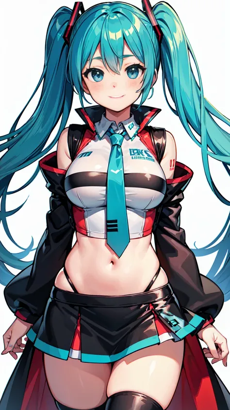 ((Tabletop, Highest quality, High resolution, Hmph, Pixel perfect, Depth of written boundary, 4K, )), One Girl, alone, , Beautiful Anime, Beautiful art style, close, View your viewers, Perfect body, Hatsune Miku・VOCALOID, Light blue hair, (Large Breasts), ...