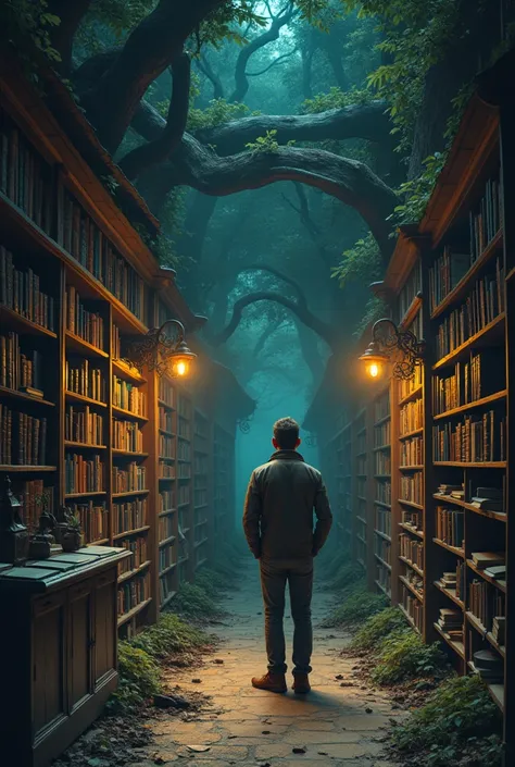 The Last Bookstore**: In a world where digital media has completely replaced printed books, you stumble upon the last remaining bookstore. The storekeeper reveals that each book holds a magical secret.