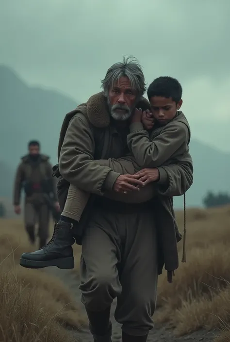 A father carries his injured son on his back, Seeking help in the village of Tonaya. During the journey, The father expresses his pain and disappointment over his son&#39;s life of crime, who only carries it out of respect for the memory of his deceased wi...