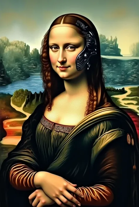 What Leonardo da Vinci&#39;s Mona Lisa will look like in 3024 ?