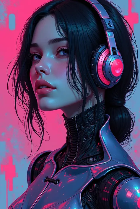 (masterpiece:1.2),(Highest quality),(Super detailed),(Ultra-high resolution),(Best illustrations),8k,wallpaper,Beautiful female cyborg,whole body,psychedelic,Vector art,Layered textures,progressive,pop,sf,cyber punk,Super sexy:2.0