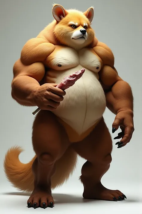 furry，Meat stick，muscle man，naked