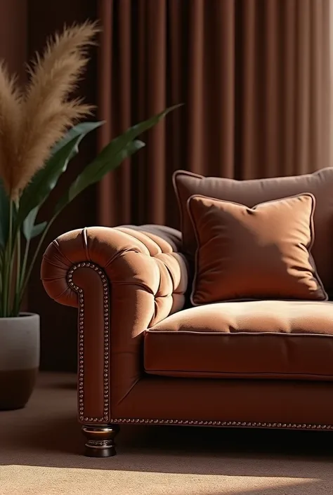 chocolate sofa 