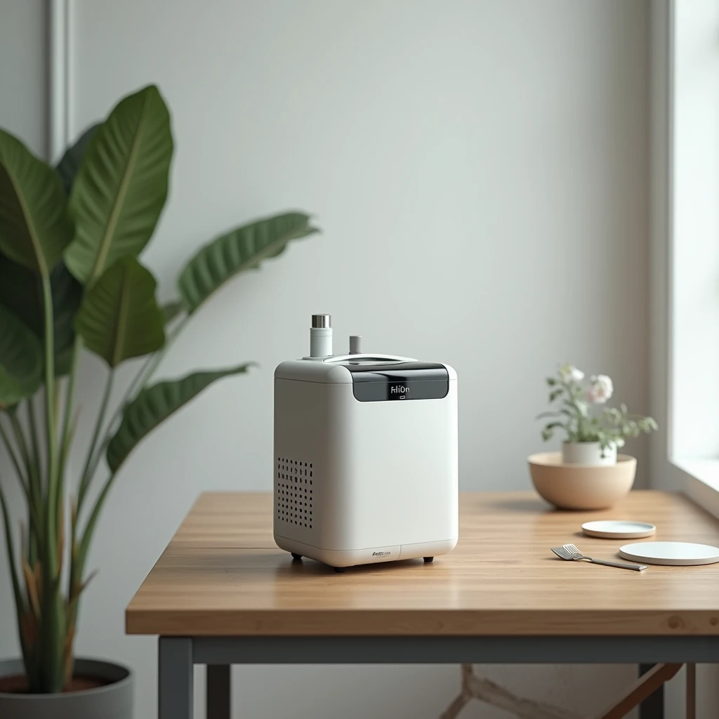 oxygen concentrator machine (size:small),on a table