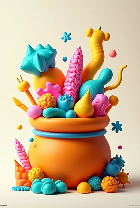 Play-Doh Pot

