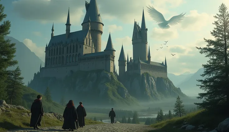 A magical world of Hogwarts 