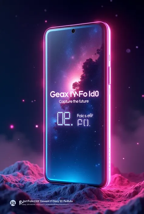 Visual Description: Bold text announcing a limited-time sale with a countdown timer beside the Galaxy S24 Neo, spotlighting the device with neon accents.
Caption: "This is your moment! Get the #GalaxyS24Neo at a special price for a limited time only. Don’t...