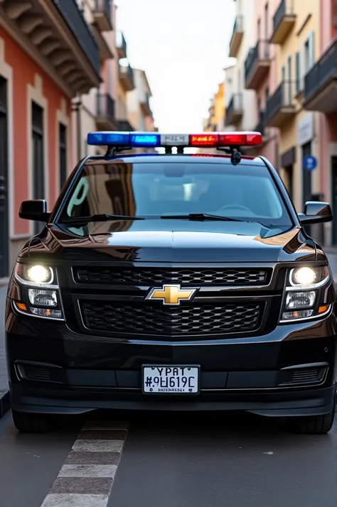 Santa Catarina Penal Police vehicle in black