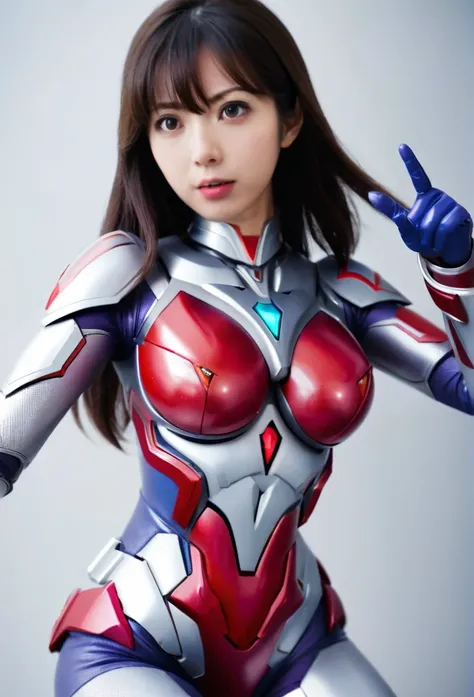 Lewd Female Ultraman、To be caught by a monster