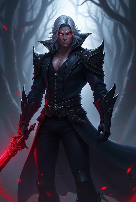 MLBB Alucard obsidian blade skin wallpaper 