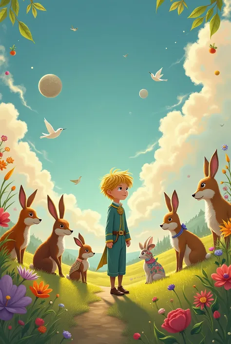 Animetion: The Little Prince Go To The Animal Lover Planet