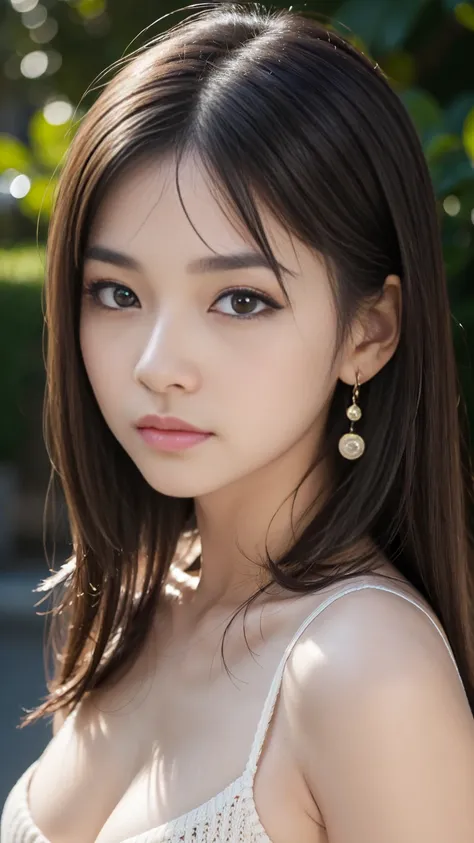 masterpiece，(Photorealistic:1.2)，(Highest quality:1.2)，Highest quality，(Ultra high definition:1.2)，RAW Photos，Tabletop，Very cute Japanese girl，Amazingly cute face，Detailed face，Detailed eyes，Beautiful Eyes，Long eyelashes，double eyelid，Perfect balance，Mid-c...