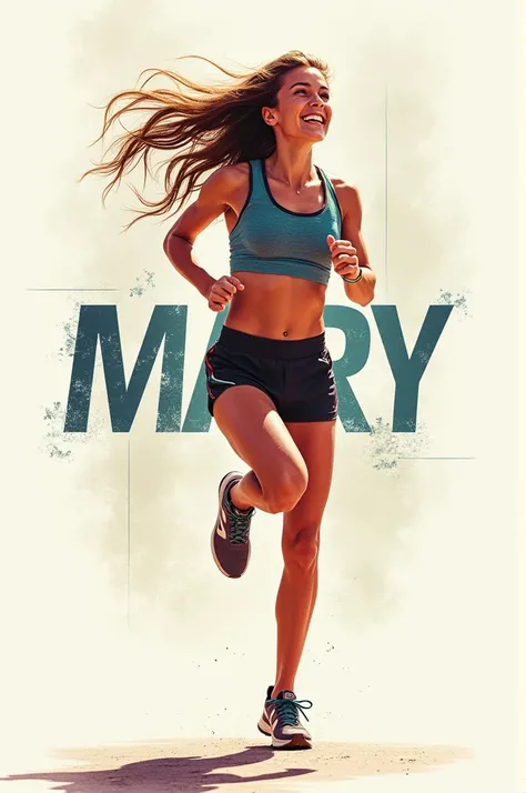 1 Gril, Typography. Name. Mary Run Lover Boy
title Name Mare