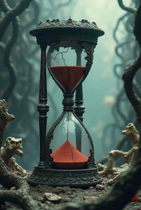 a broken death hourglass complex imagination 