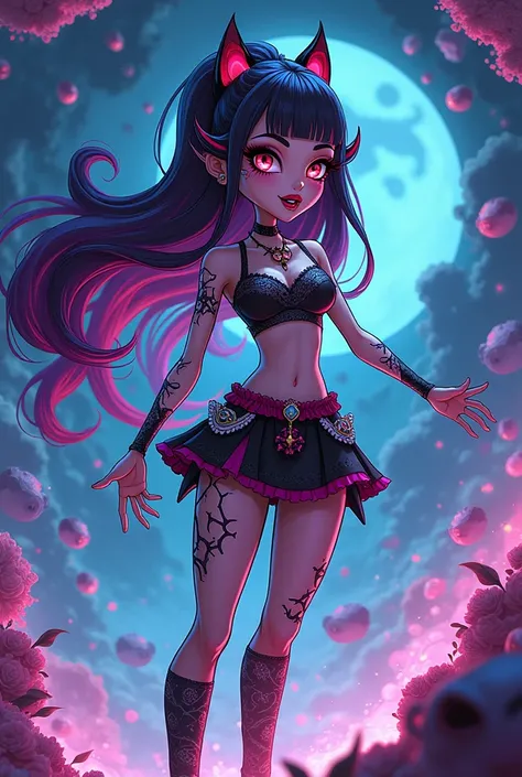 Kiyomi Monster High with a anime style