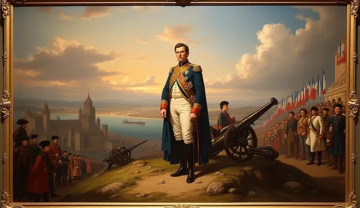 oil painting, Napoleonic Empire