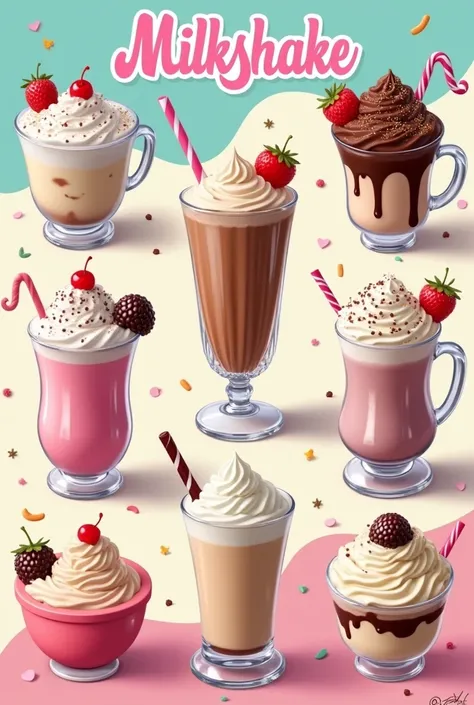 milkshake menu 