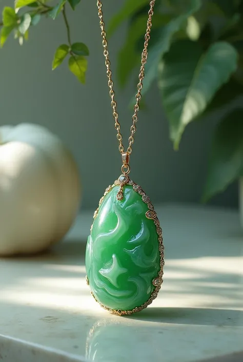 jade necklace design 