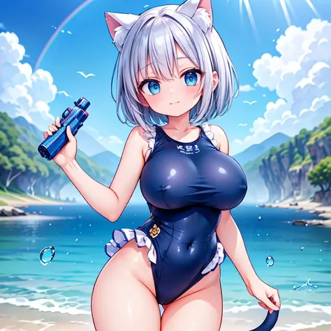 Anime Kawaii sexy Perfect Slim sensual body large breast and huge thighs, An intricate and highly detailed illustration of anime (Young girl)  (((best quality)), ((masterpiece)), (details), masterpiece, best quality, high quality, ulutra detailed, perfect ...