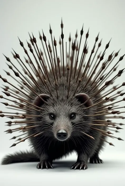 real arrows porcupine