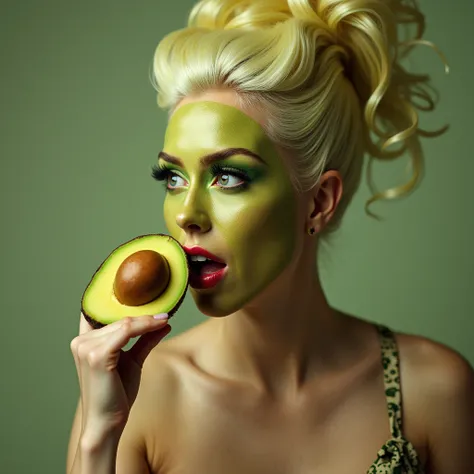 Combine Lady Gaga with an avocado 