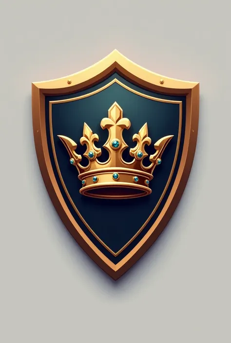 A logo of a shield with a crown representing champion, being a symbol of all clubs.