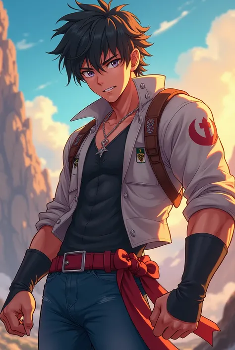 Male protagonist Anime character