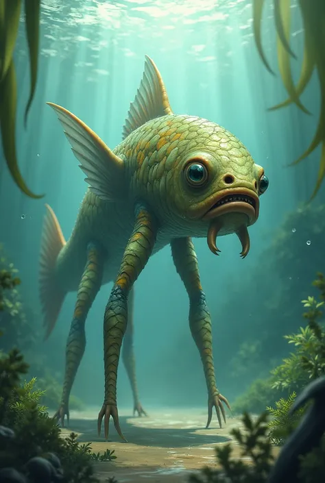 A fish with legs 