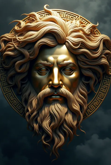 Versace with the face of Zeus