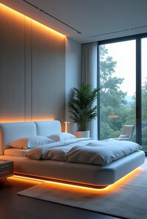 Smart bed that adjusts to customer needs