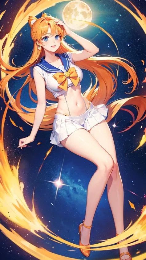 sailor venus, large breasts