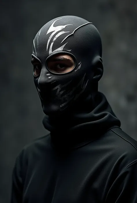 I want an image to use as a profile picture for a trap singer. Something that draws attention like the images that Ryu the Runner uses in his songs, something like a balaclava design.