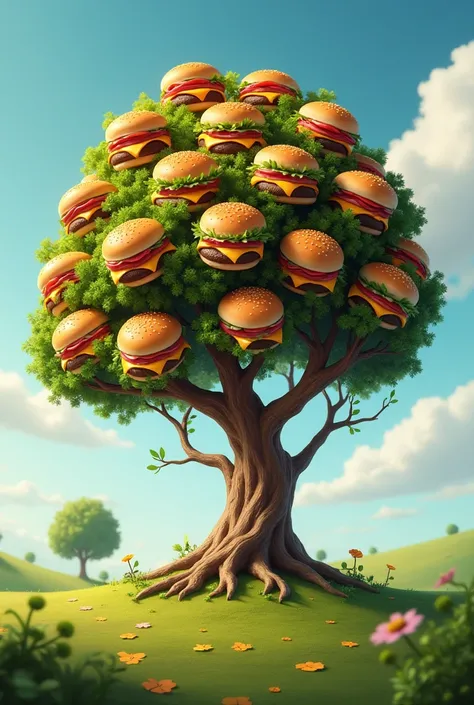 Hamburger tree