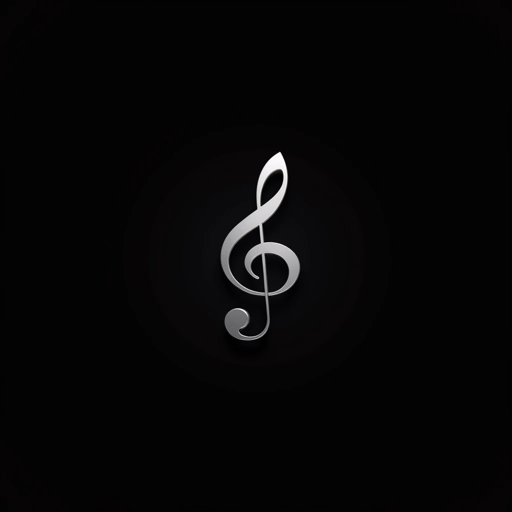 crea un logo para un canal de youtube de musica jazz generada por AI, con un background negro