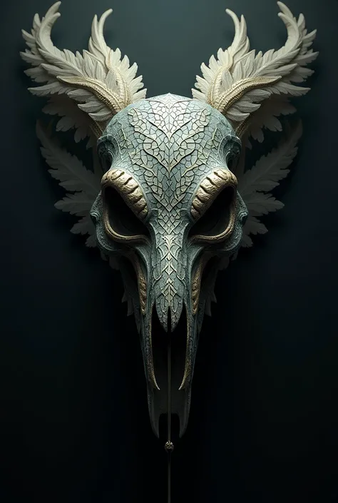 Quetzalcoatl skull 