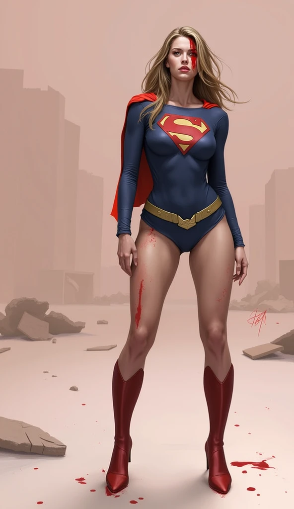 Supergirl&#39;s bloody 