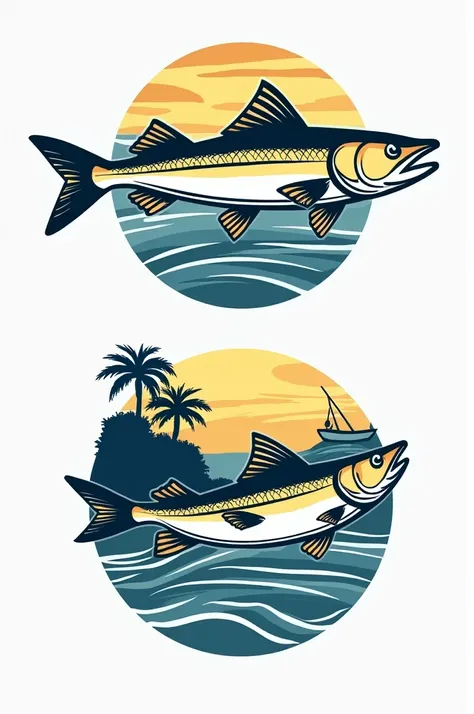 Design tamiahua snook fishing club logo