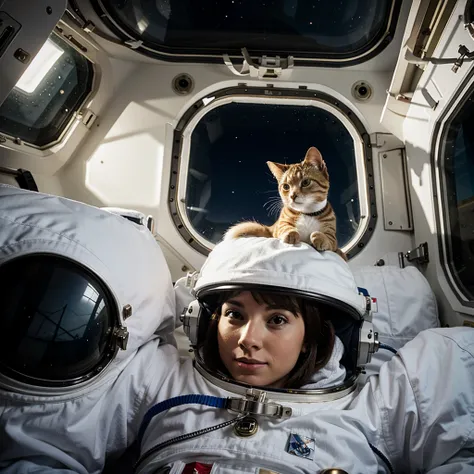 astronaut cat 