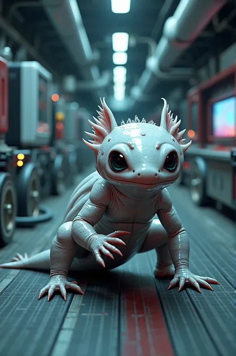 You can make an axolotl by being a Formula 1 driver in shape 