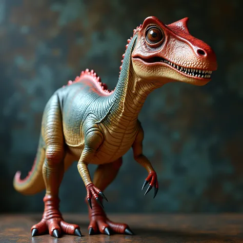 photo of a glamorous dinosaur