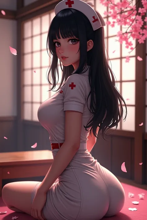 Nurse with an erotic Japan