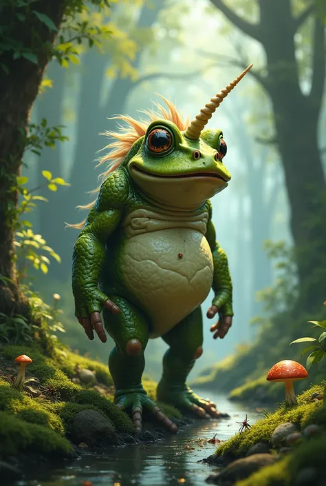 Unicorn Toad in the human body