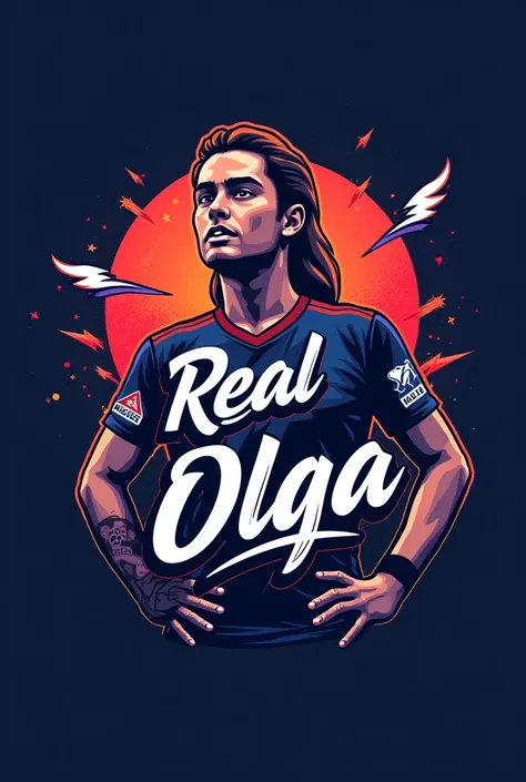 Now create a team shirt for my Real Olga team along with this logo