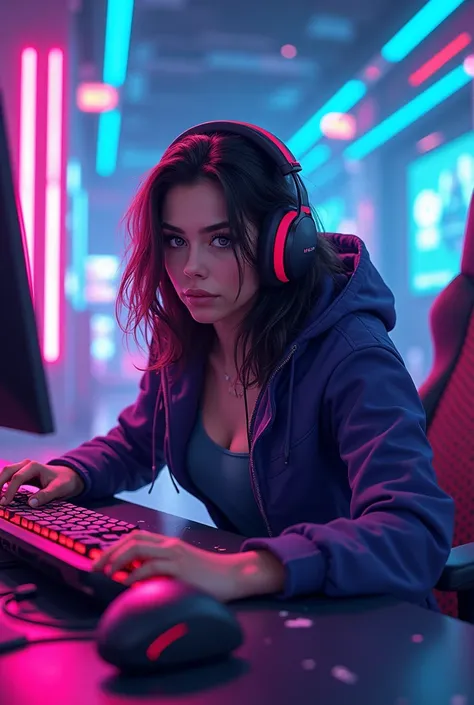 A Twitch background titled JESSY GUZMÁN GAMER