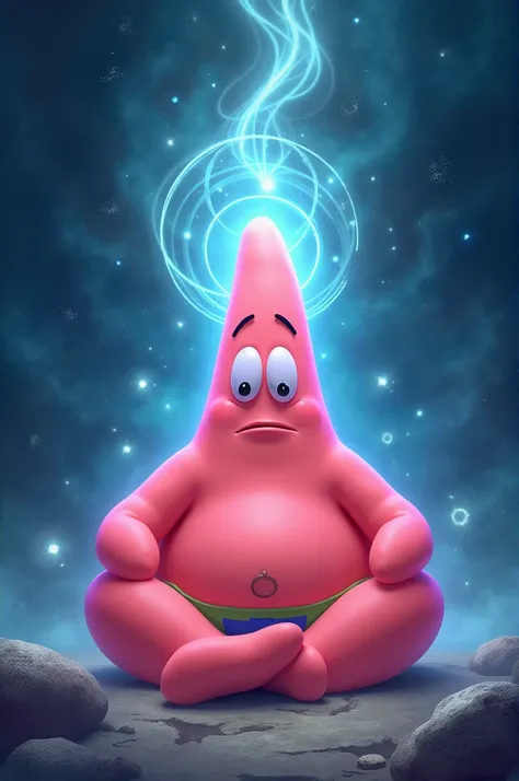 An image of Patrick Star prophesying 