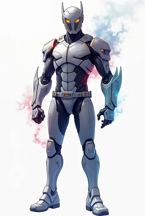 Help me generate an AI game art application analysis，Similar to long PDF，Portfolio format，Don&#39;t need too many colors，Be formal, Marvels x-men colossus, The combination of Huawei&#39;s White background，Need to include typographic elements，Design element...