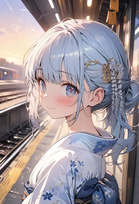 masterpiece, best quality, extremely detailed, (illustration, official art: 1.1), 1 girl, ((((light blue hair)))), (((light blue long hair))), light blue hair,, ((blush)), cute face, big Eyes, masterpiece, best quality, (((a very delicate and beautiful gir...